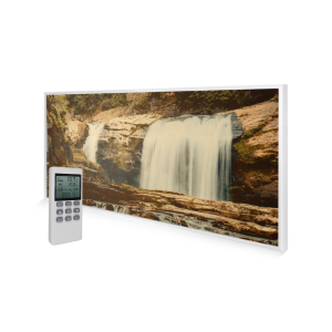 595x1195 Panoramic Horizon Image NXT Gen Infrared Heating Panel 700W White Frame - Grade A