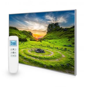 995x1195 Mysterious Cairn Image Nexus Wi-Fi Infrared Heating Panel 1200W - Electric Wall Panel Heater