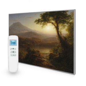 995x1195 Tropical Scenery Image NXT Gen Infrared Heating Panel 1200W - Electric Wall Panel Heater