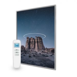 995x1195 Starry Halo Picture Nexus Wi-Fi Infrared Heating Panel 1200W - Electric Wall Panel Heater