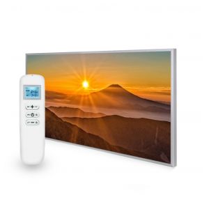 595x995 Sunset Mountains Image Nexus Wi-Fi Infrared Heating Panel 580W - Electric Wall Panel Heater