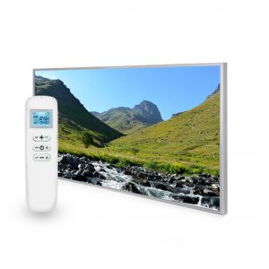595x995 Glacial Brook Picture Nexus Wi-Fi Infrared Heating Panel 580W - Electric Wall Panel Heater