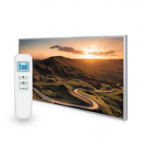 595x995 Rural Sunset Picture NXT Gen Infrared Heating Panel 580W - Electric Wall Panel Heater