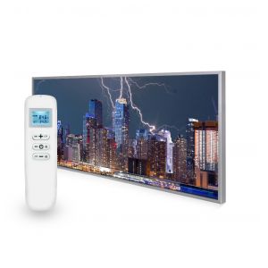 595x1195 Thunderstorm Picture Nexus Wi-Fi Infrared Heating Panel 700W - Electric Wall Panel Heater