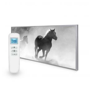 595x1195 Galloping Stallions Picture Nexus Wi-Fi Infrared Heating Panel 700W - Electric Wall Panel Heater