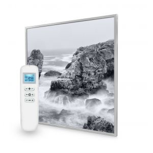 595x595 Stormy Shore Picture Nexus Wi-Fi Infrared Heating Panel 350W - Electric Wall Panel Heater