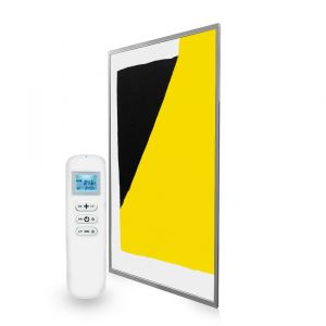 795x1195 Abstract Block Paint Picture NXT Gen Infrared Heating Panel 900W - Electric Wall Panel Heater