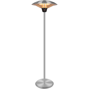 2.1kW EQ Heat Electric Mushroom Patio Heater (Available In Black And Silver)