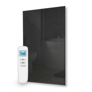 580W Quartz Glass Wi-Fi Infrared Heating Panel (Available In Black Or White) - Electric Panel Heater