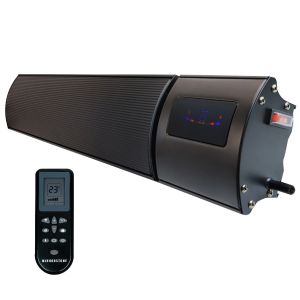 2.4kW Helios Wi-Fi Remote Controllable Infrared Bar Heater (Available In Black Or White)