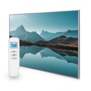 995x1195 Vista Picture Nexus Wi-Fi Infrared Heating Panel 1200W - Electric Wall Panel Heater