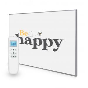 995x1195 Be Happy Quote Nexus Wi-Fi Infrared Heating Panel 1200W - Electric Wall Panel Heater