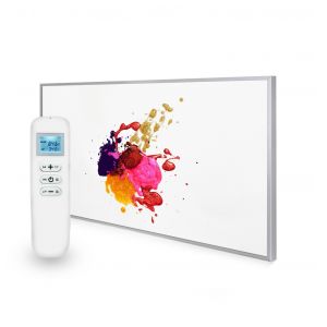 595x995 Flying Paint Picture Nexus Wi-Fi Infrared Heating Panel 580W - Electric Wall Panel Heater