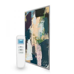 595x1195 Classic Abstract Paint Picture Nexus Wi-Fi Infrared Heating Panel 700W - Electric Wall Panel Heater