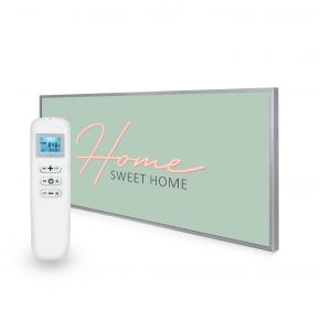 595x1195 Home Sweet Home Quote Nexus Wi-Fi Infrared Heating Panel 700W - Electric Wall Panel Heater