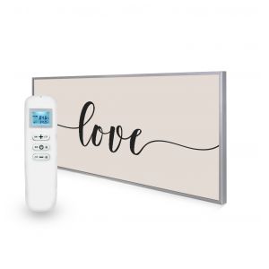 595x1195 Love Quote Nexus Wi-Fi Infrared Heating Panel 700W - Electric Wall Panel Heater