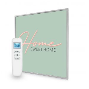 595x595 Home Sweet Home Quote Nexus Wi-Fi Infrared Heating Panel 350W - Electric Wall Panel Heater