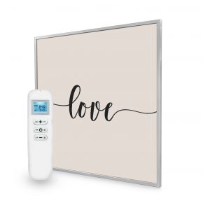 595x595 Love Quote Nexus Wi-Fi Infrared Heating Panel 350W - Electric Wall Panel Heater