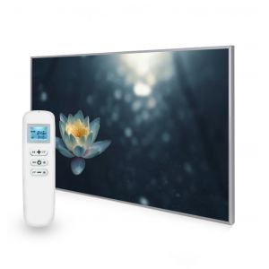 795x1195 Pond Lilly Picture Nexus Wi-Fi Infrared Heating Panel 900W - Electric Wall Panel Heater