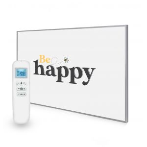 795x1195 Be Happy Quote Nexus Wi-Fi Infrared Heating Panel 900W - Electric Wall Panel Heater