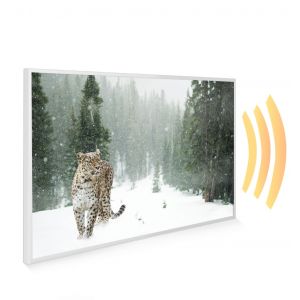 795x1195 Persian Snow Leopard Image Nexus Wi-Fi Infrared Heating Panel 900w - Electric Wall Panel Heater