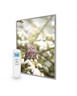 995x1195 Owl In The Spring Picture NXT Gen Infrared Heating Panel 1200W - Electric Wall Panel Heater