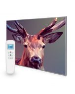 995x1195 A Deer In Pixels Picture Nexus Wi-Fi Infrared Heating Panel 1200W - Electric Wall Panel Heater