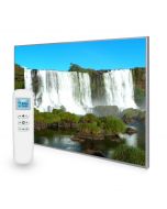995x1195 Crashing Falls Picture NXT Gen Infrared Heating Panel 1200W - Electric Wall Panel Heater