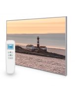 995x1195 Dusky Lighthouse Picture NXT Gen Infrared Heating Panel 1200W - Electric Wall Panel Heater