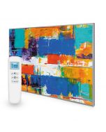 995x1195 Abstract Paint Picture Nexus Wi-Fi Infrared Heating Panel 1200W - Electric Wall Panel Heater