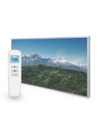 595x995 Hills & Mountains Picture NXT Gen Infrared Heating Panel 580W - Electric Wall Panel Heater