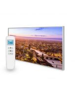 595x995 London Skyline Picture Nexus Wi-Fi Infrared Heating Panel 580W - Electric Wall Panel Heater