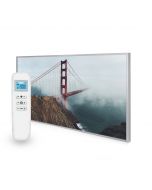 595x995 San Fran Picture Nexus Wi-Fi Infrared Heating Panel 580W - Electric Wall Panel Heater