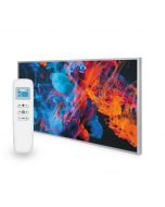 595x995 Dancing Smoke Picture NXT Gen Infrared Heating Panel 580W - Electric Wall Panel Heater