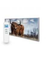 595x1195 Highland Pride Image Nexus Wi-Fi Infrared Heating Panel 700W - Electric Wall Panel Heater