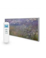 595x1195 Water Lilies Picture Nexus Wi-Fi Infrared Heating Panel 700W - Electric Wall Panel Heater