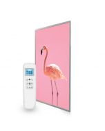 595x1195 Flo The Flamingo Picture Nexus Wi-Fi Infrared Heating Panel 700W - Electric Wall Panel Heater