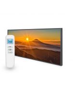 595x1195 Mountain Sunset Picture Nexus Wi-Fi Infrared Heating Panel 700w - Electric Wall Panel Heater