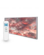 595x1195 Red Sky Picture Nexus Wi-Fi Infrared Heating Panel 700W - Electric Wall Panel Heater