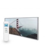 595x1195 San Fran Image Nexus Wi-Fi Infrared Heating Panel 700W - Electric Wall Panel Heater