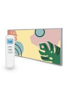 595x1195 Abstract Leaves Image Nexus Wi-Fi Infrared Heating Panel 700W - Electric Wall Panel Heater