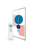 595x1195 Abstract Geometry Image Nexus Wi-Fi Infrared Heating Panel 700W - Electric Wall Panel Heater