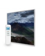 595x595 Mountain Landscape Picture NXT Gen Infrared Heating Panel 350W - Electric Wall Panel Heater