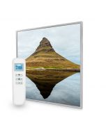 595x595 Daylight Reflections Picture NXT Gen Infrared Heating Panel 350W - Electric Wall Panel Heater