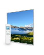 595x595 Rolling Cloud Picture NXT Gen Infrared Heating Panel 350W - Electric Wall Panel Heater