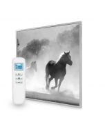 595x595 Galloping Stallions Picture NXT Gen Infrared Heating Panel 350W - Electric Wall Panel Heater