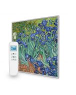 595x595 Irises Picture NXT Gen Infrared Heating Panel 350W - Electric Wall Panel Heater