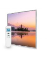 595x595 Dreamy Lake Picture Nexus Wi-Fi Infrared Heating Panel 350W - Electric Wall Panel Heater