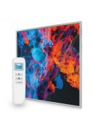 595x595 Dancing Smoke Image NXT Gen Infrared Heating Panel 350W - Electric Wall Panel Heater