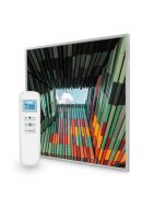 595x595 Geometric Architecture Image NXT Gen Infrared Heating Panel 350W - Electric Wall Panel Heater
